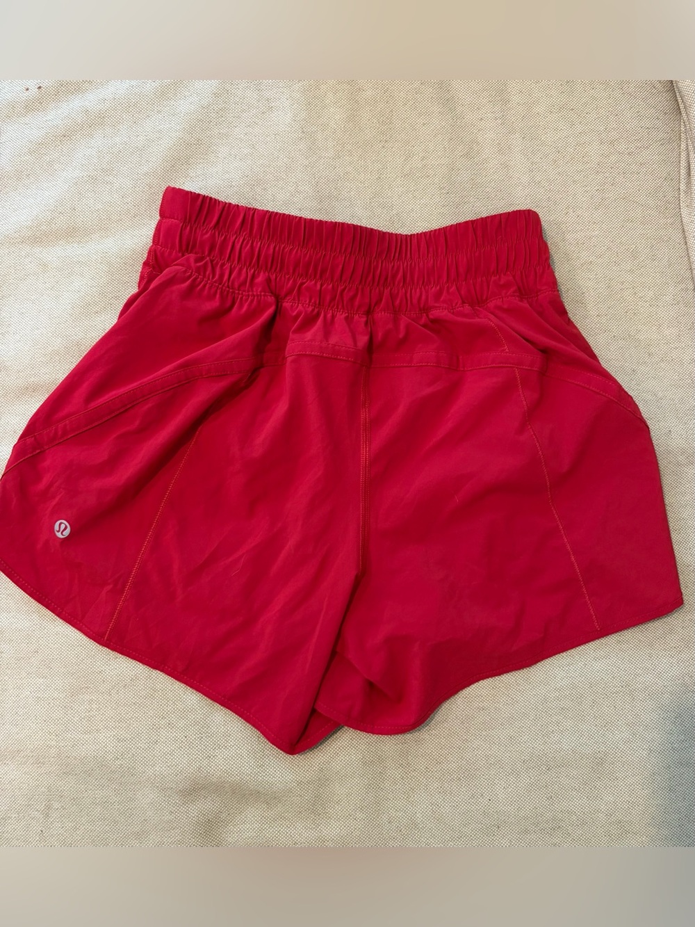 Lululemon’s Red Athletic Shorts size 6 - Picture 2 of 3